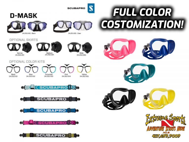 Scubapro Mask Color Customization