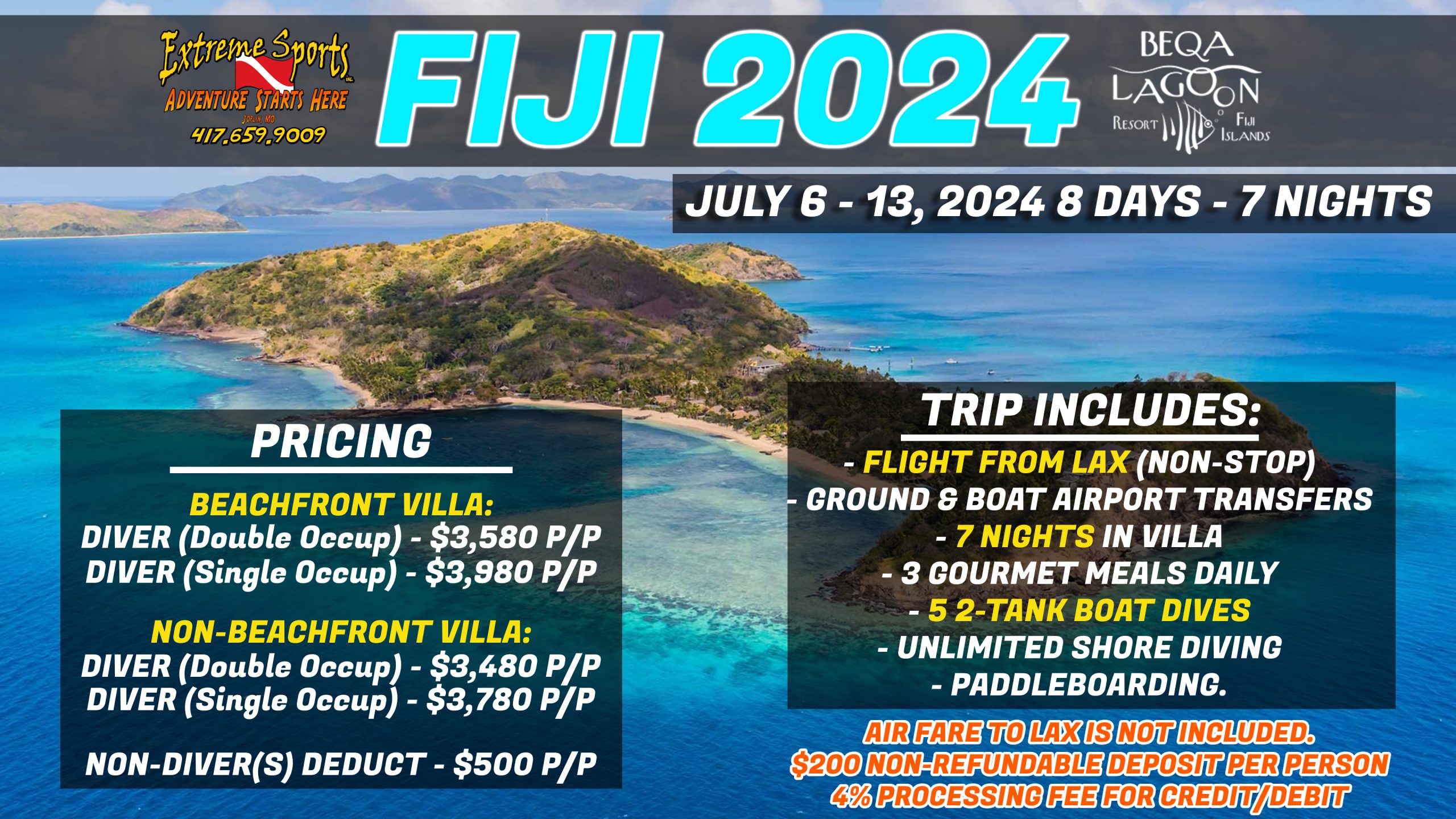 Fiji 2024 Extreme Sports