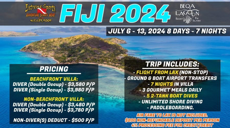 Fiji July 2024 - Extreme Sports Scuba Joplin